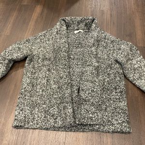 Women’s cardigan sweater.